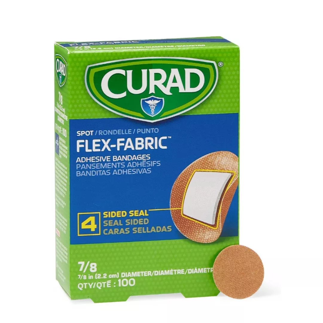 Medline CURAD Flex-Fabric Adhesive Spot Bandages