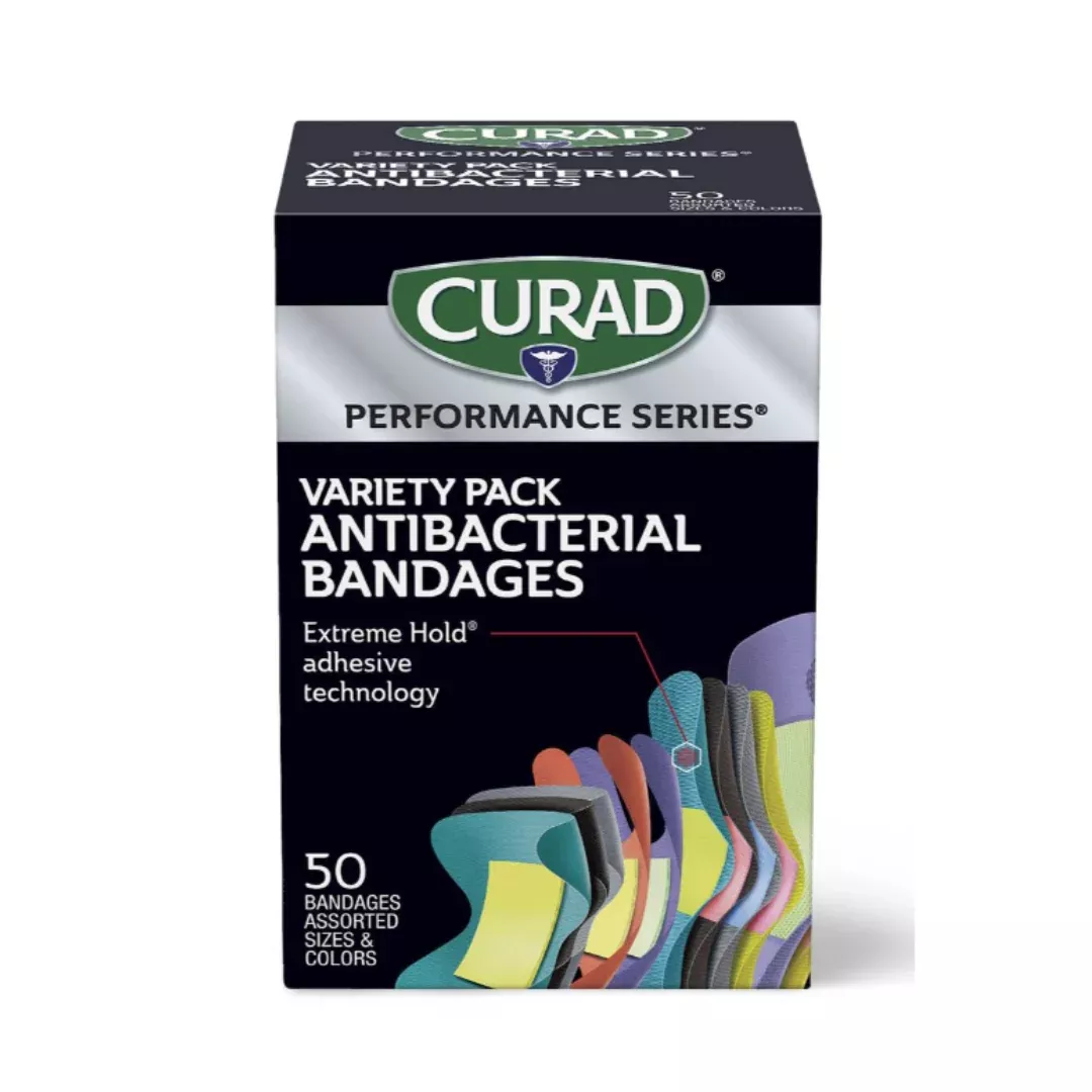 Medline CURAD Performance Series Antibacterial Bandages