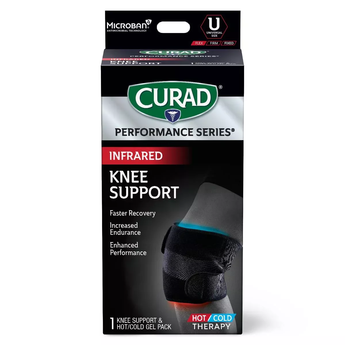Medline CURAD Performance Series Infrared Knee Supports