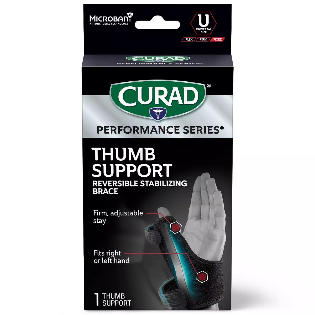 Medline CURAD Performance Series Universal Thumb Braces
