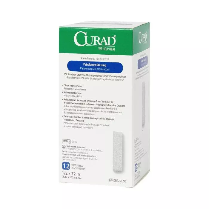 Medline CURAD Sterile Non-Adherent Petrolatum Dressing
