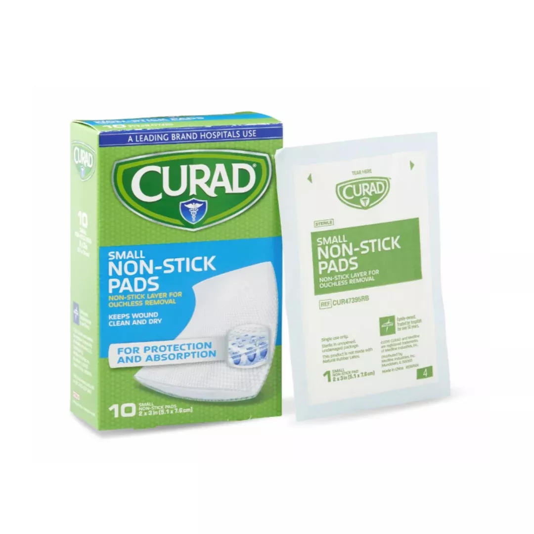 Medline CURAD Sterile Nonstick Pads