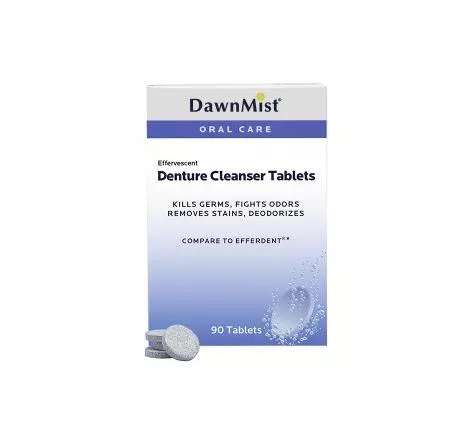 Medline DawnMist Denture Cleanser Tablets