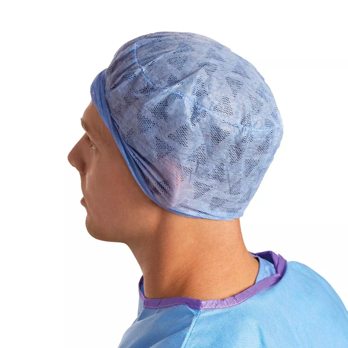 Medline Disposable Elastic Back Surgical Caps