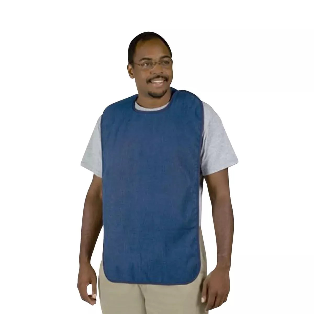Medline DMI Large Terrycloth Bib/Clothing Protector