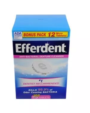 Medline Efferdent Denture Cleanser Tablets