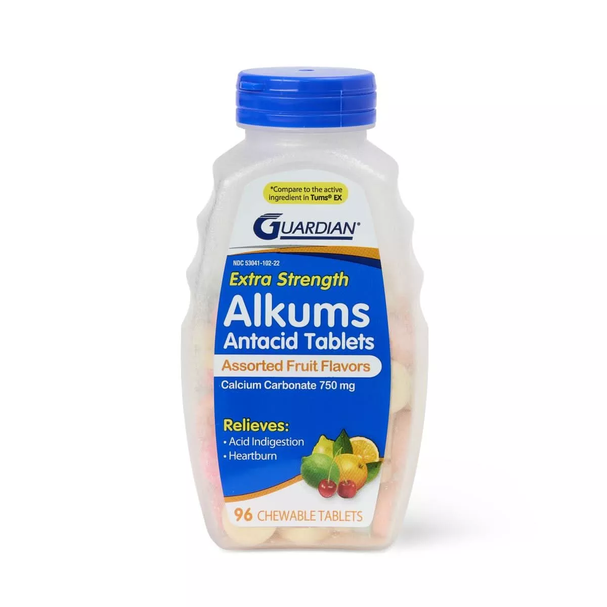 Medline Flavored Extra Strength Antacid Tablets