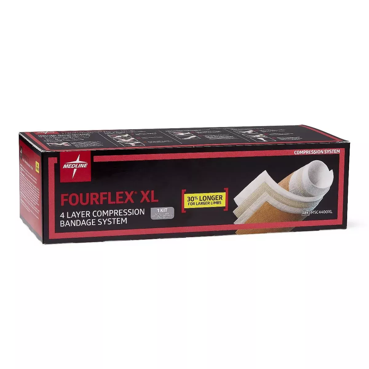 Medline Fourﬂex 4-Layer Compression System, Extra Large