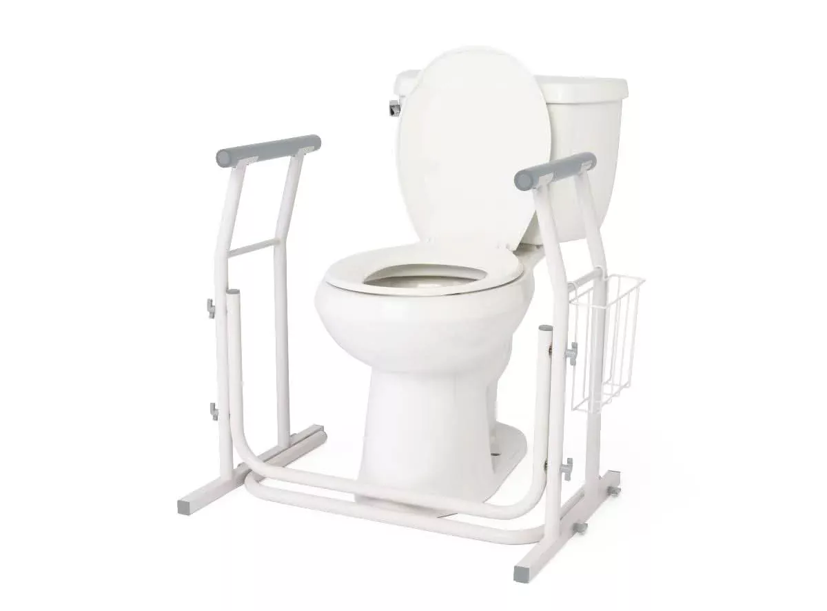 Medline Freestanding Toilet Safety Rail