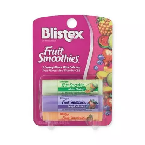 Medline Fruit Smoothies Lip Moisturizers