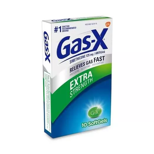 Medline Gas-X Gas Relief Chewable Tablets