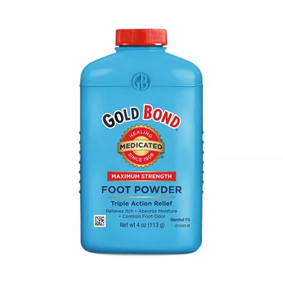 Medline Gold Bond Maximum-Strength Medicated Foot Powder
