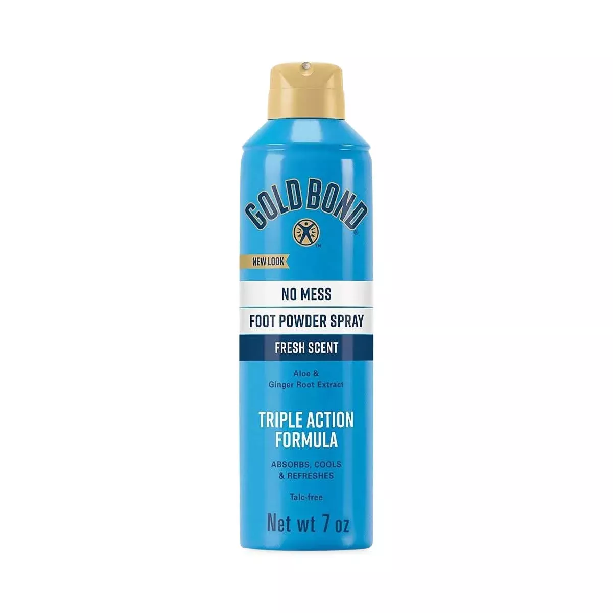 Medline Gold Bond No Mess Foot Powder Spray by Chattem