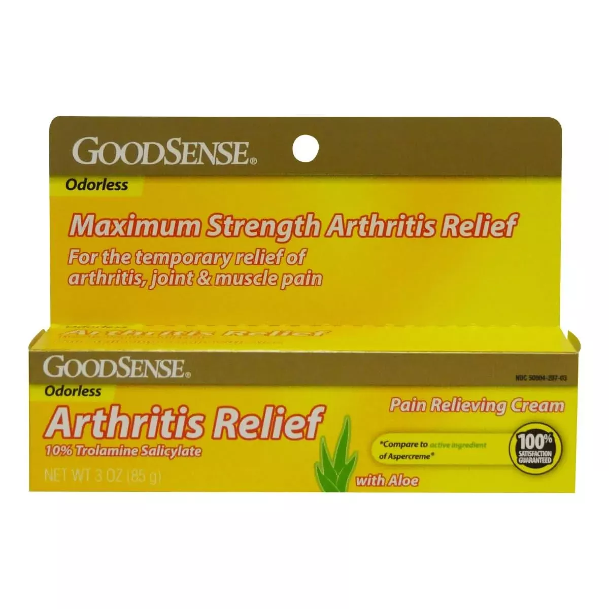 Medline GoodSense Maximum Strength Arthritis Relief Cream