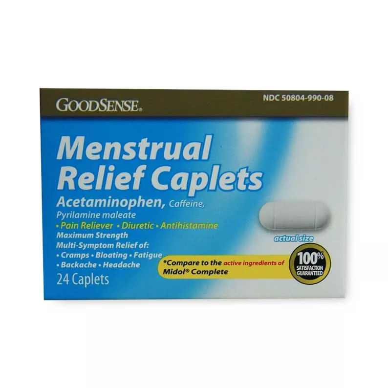 Medline GoodSense Menstrual Relief Caplets