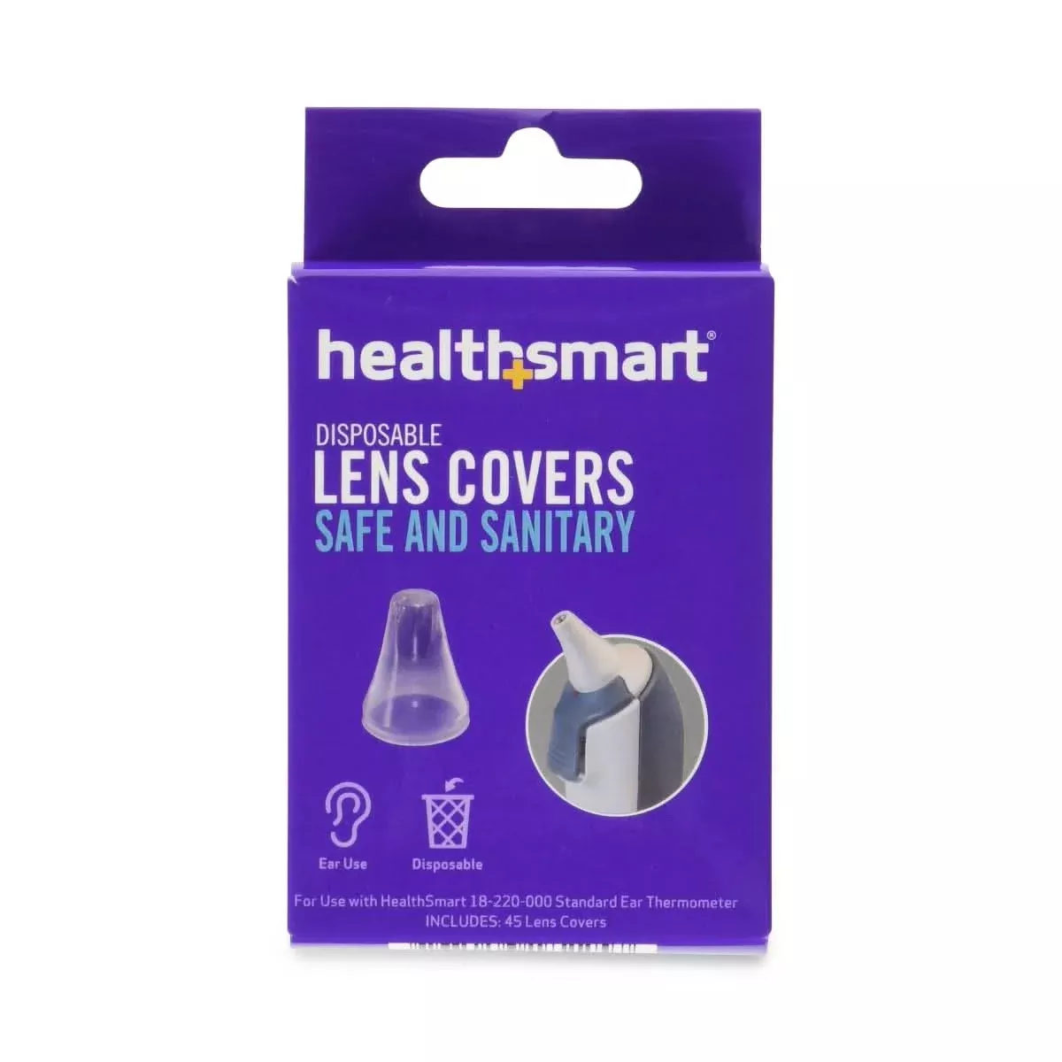Medline HealthSmart Disposable Digital Ear Thermometer Lens Covers