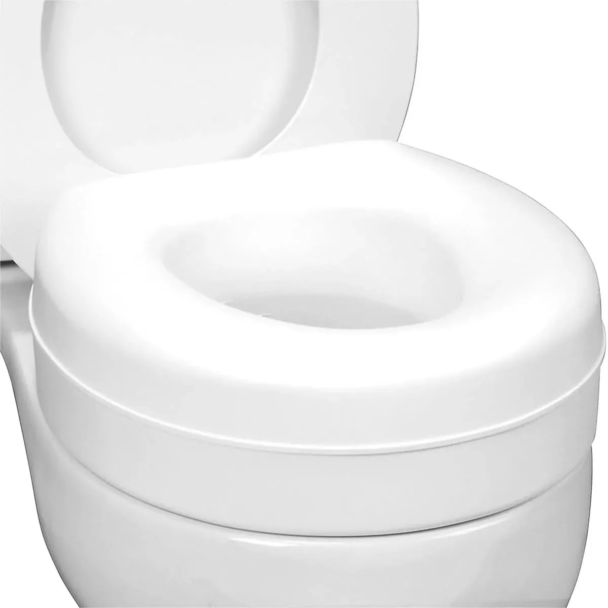 Medline HealthSmart Portable Elevated Toilet Seat Risers