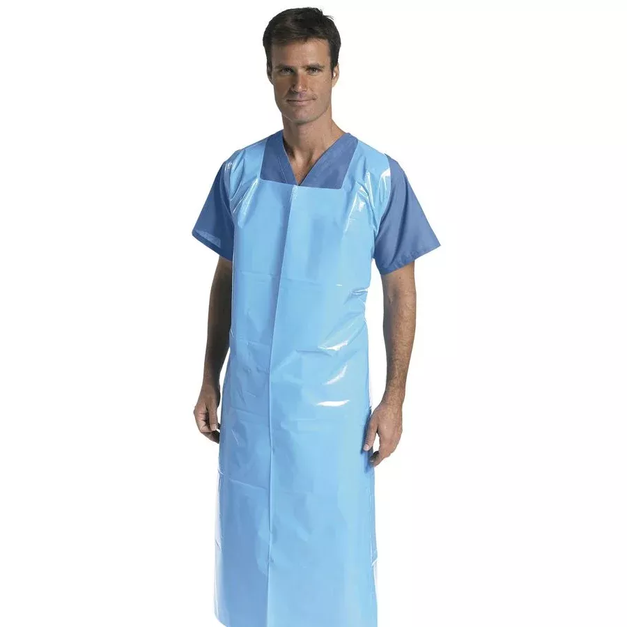 Medline Heavyweight Cysto-Style Plastic Aprons