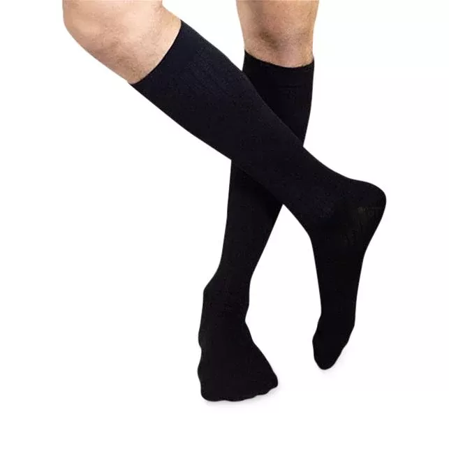 Medline Heelbo Compression Dress Socks