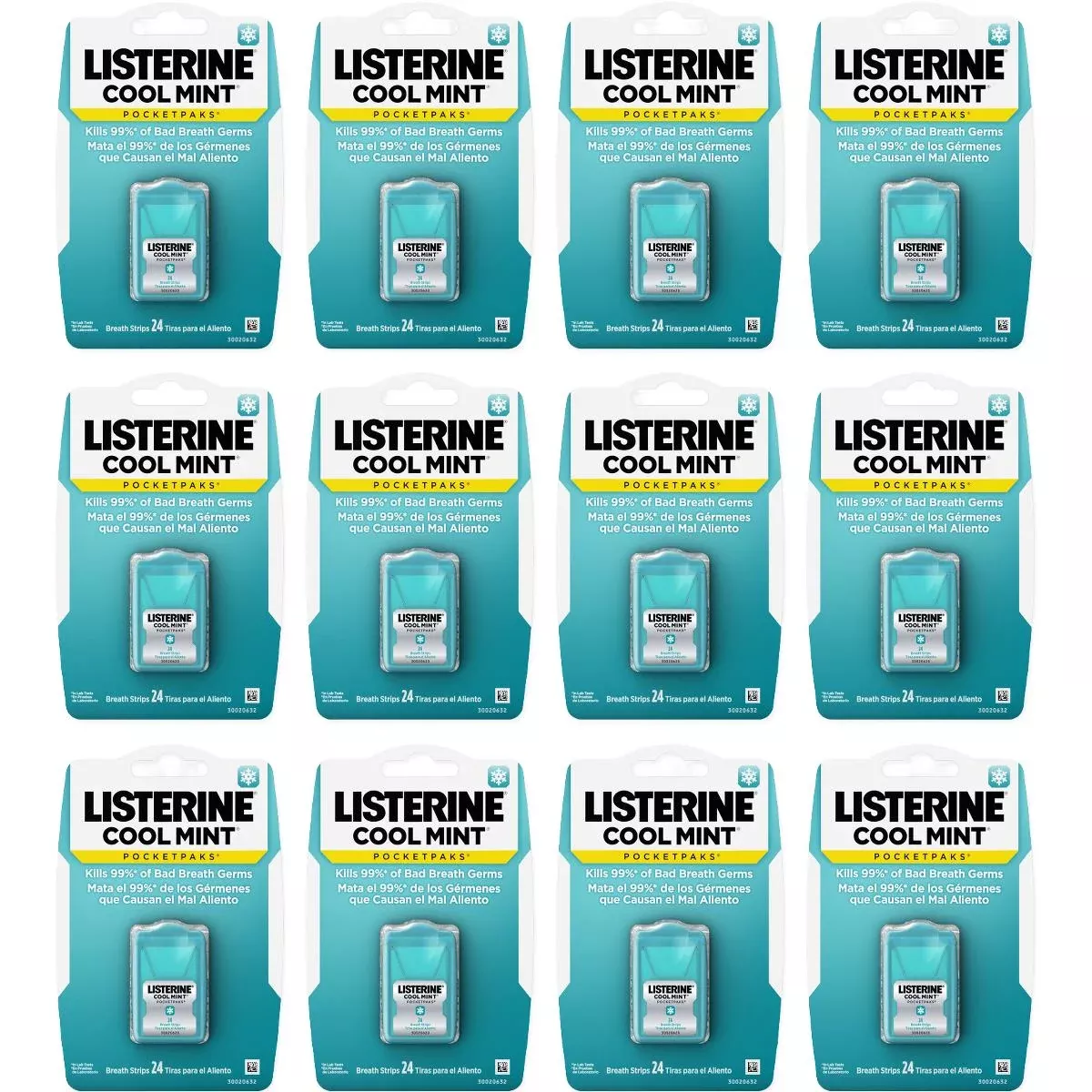 Medline Listerine PocketPaks Fresh Breath Strips