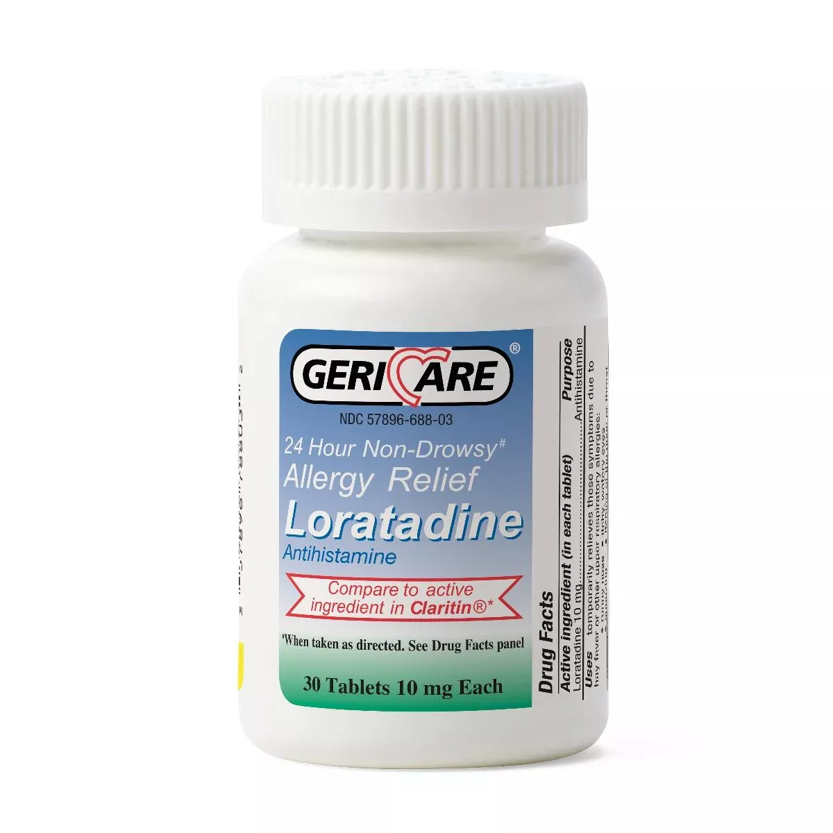 Medline Loratadine Antihistamine Allergy Tablets