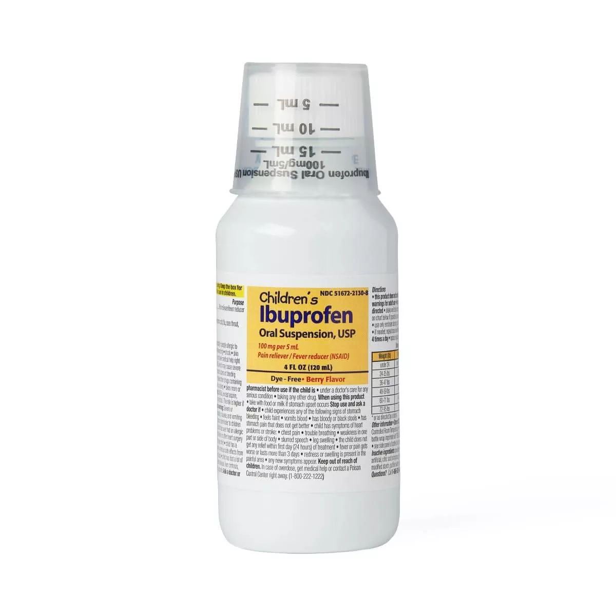 Medline MAJOR Children's Ibuprofen Oral Suspensions