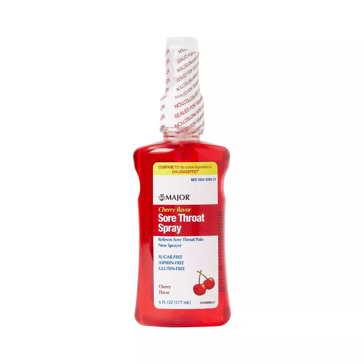 Medline MAJOR Sore Throat Spray