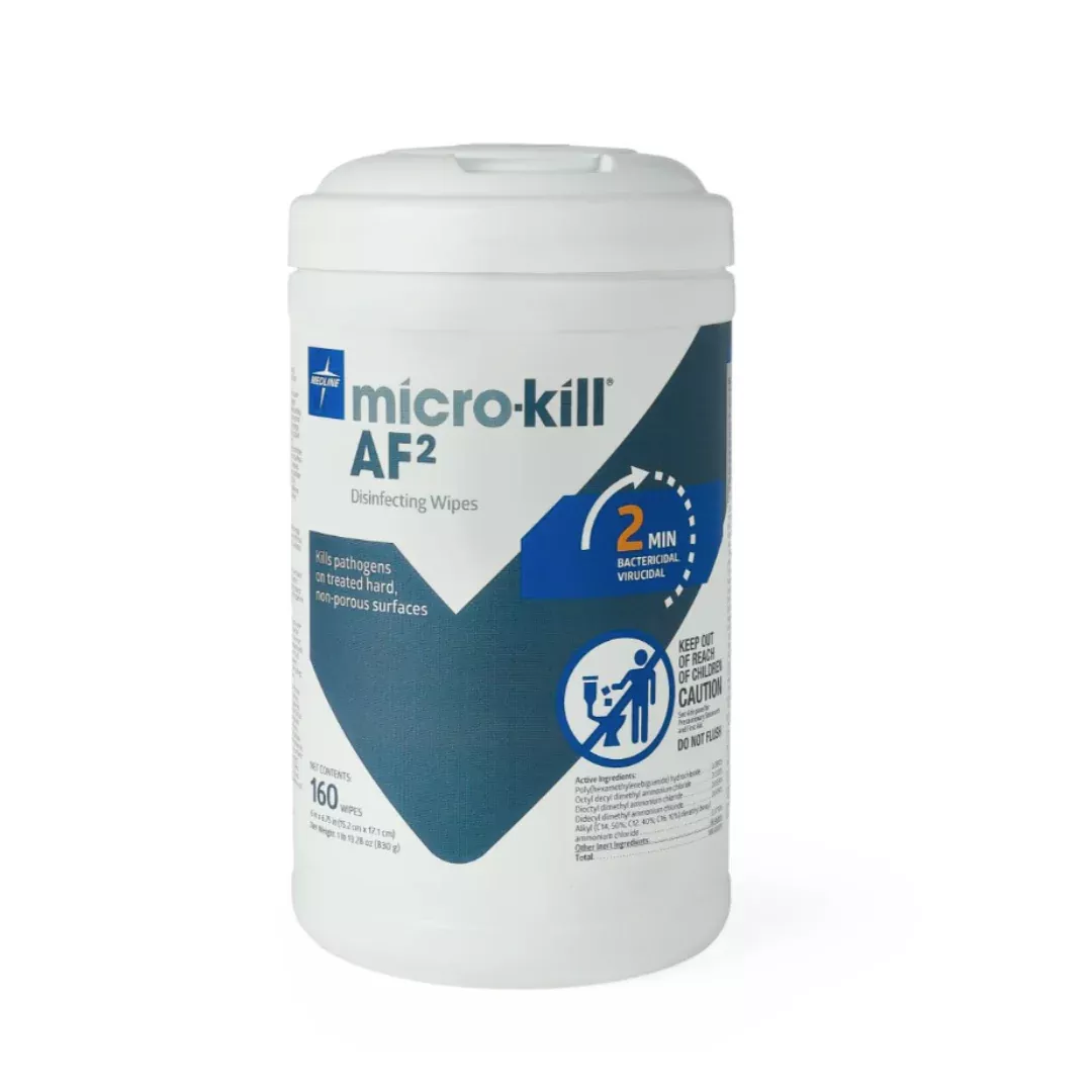 Medline Micro-Kill AF2 Disinfectant Wipes