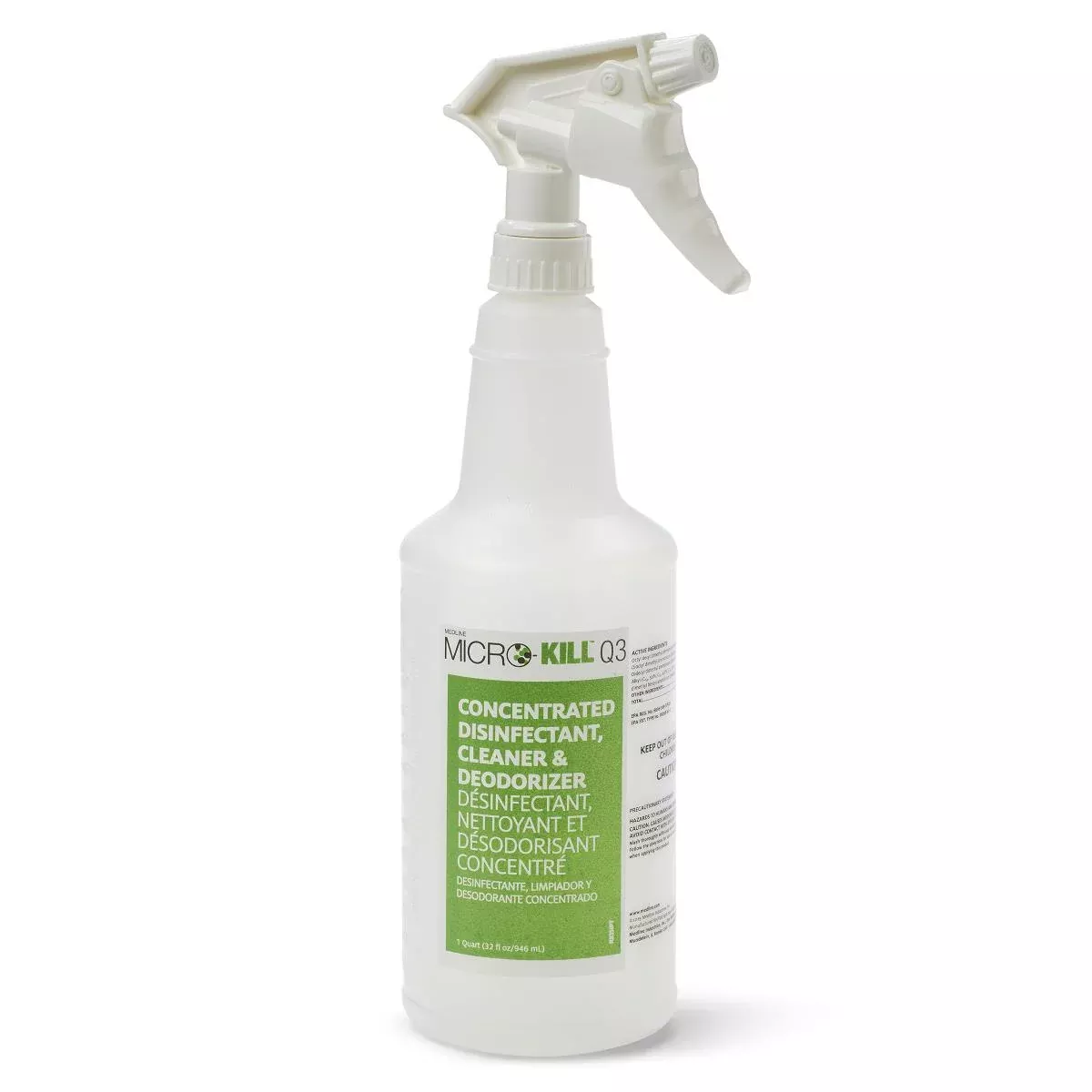Medline Micro-Kill Q3 Concentrated Disinfectant, Cleaner & Deodorizer