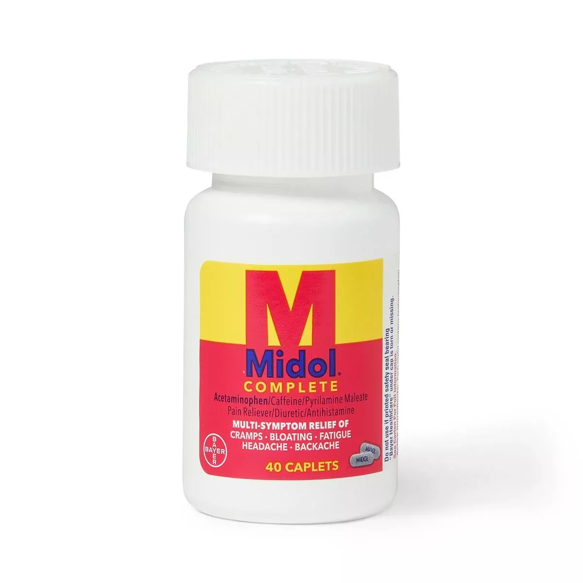 Medline Midol Complete Menstrual Pain Relief Caplets