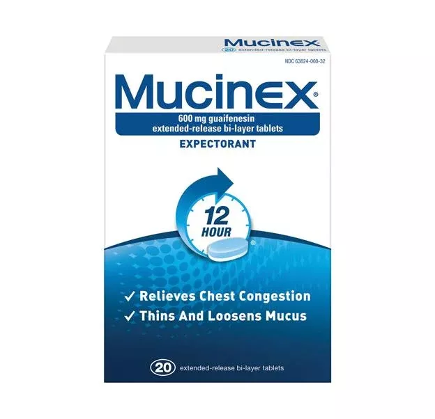 Medline Mucinex Extended-Release Tablets