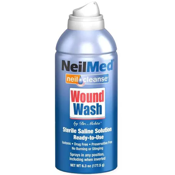 Medline NeilMed Saline Wound Wash