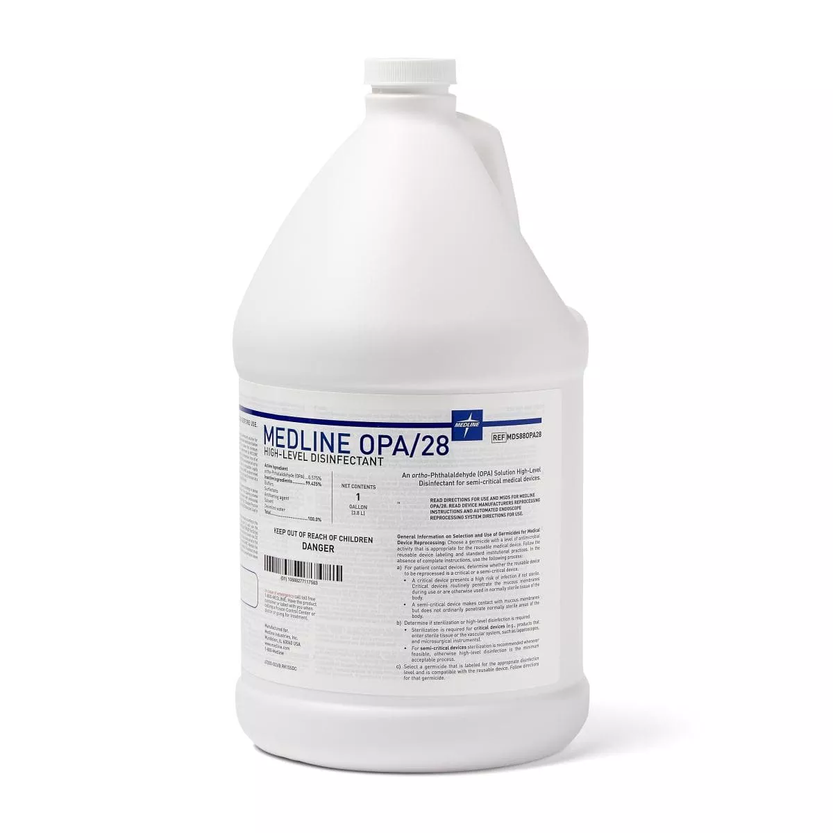 Medline OPA 28-Day High Level Disinfectant - 1 Gallon