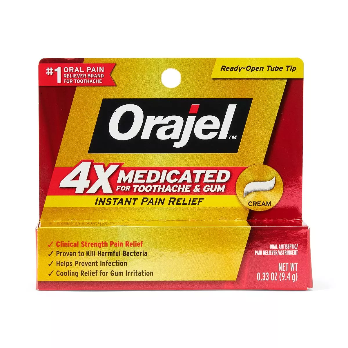 Medline Orajel Maximum Toothache and Oral Pain Relief