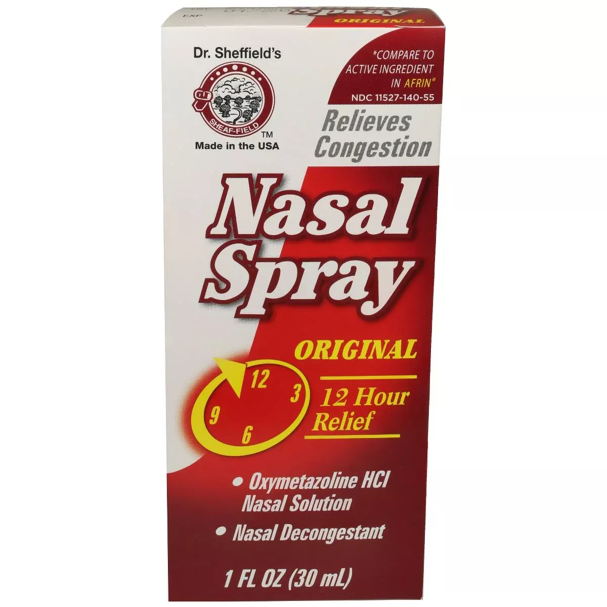 Medline Oxymetazoline HCl Nasal