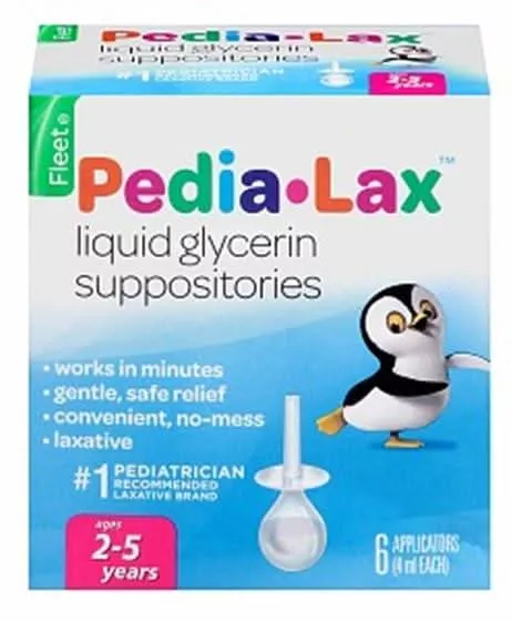 Medline Pedia-Lax Liquid Glycerin Suppositories