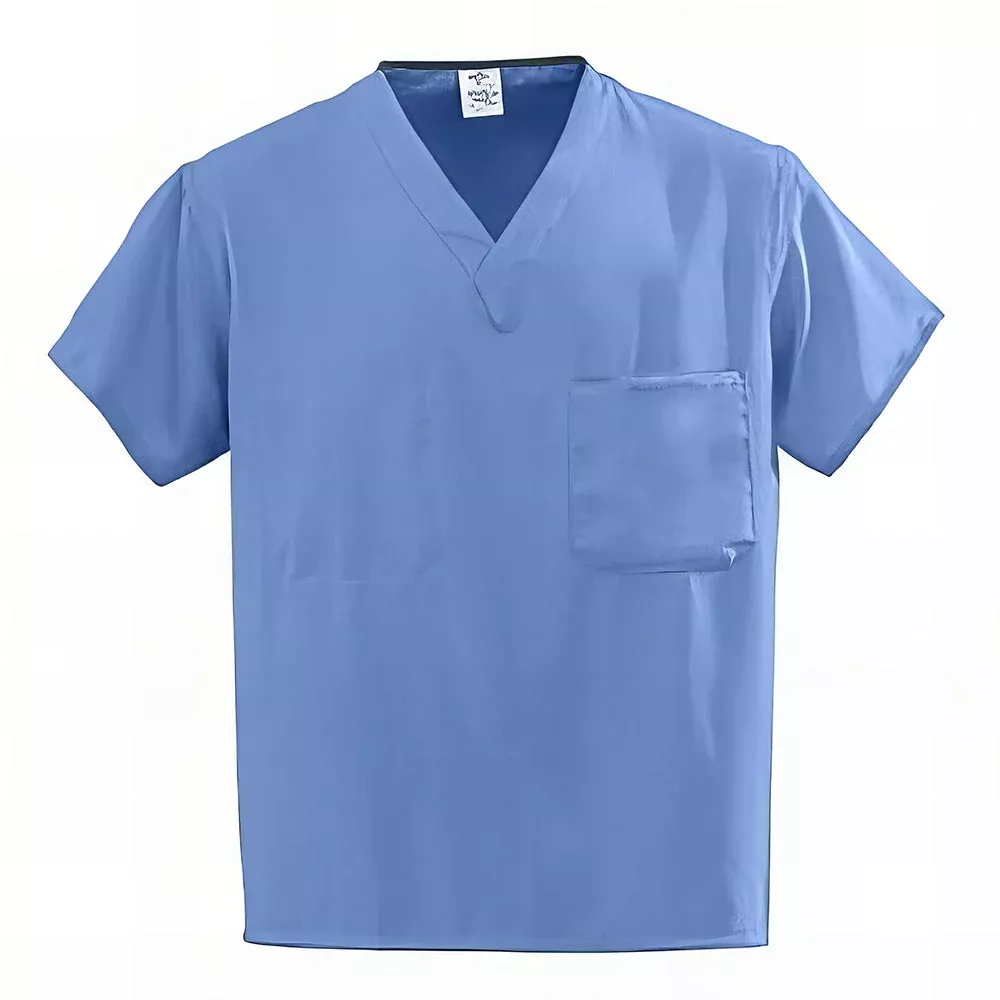 Medline PerforMAX Unisex Reversible V-Neck Scrub Tops with 2 Pockets