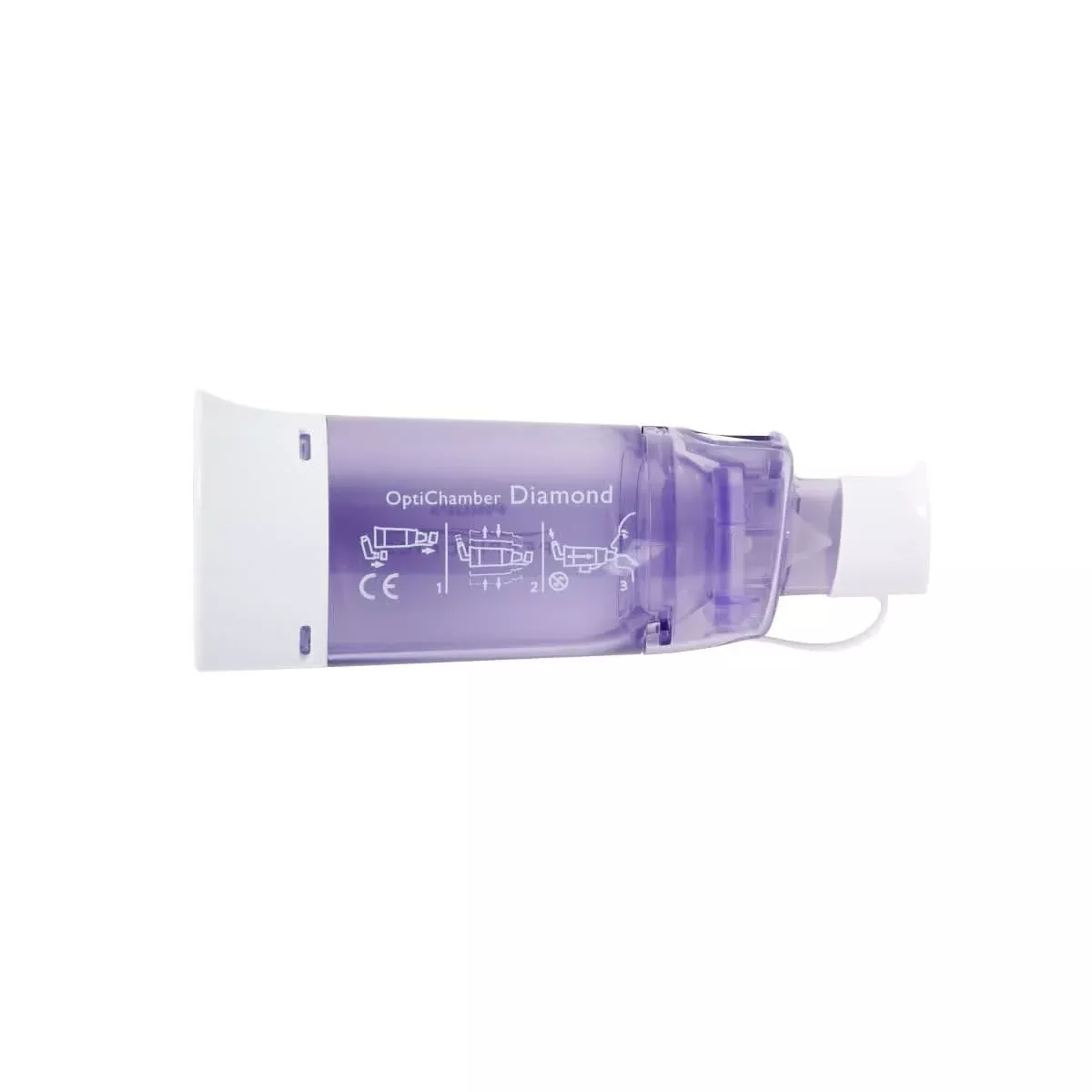 Medline Philips OptiChamber Diamond VHC MDI Spacers - Medline Exclusive