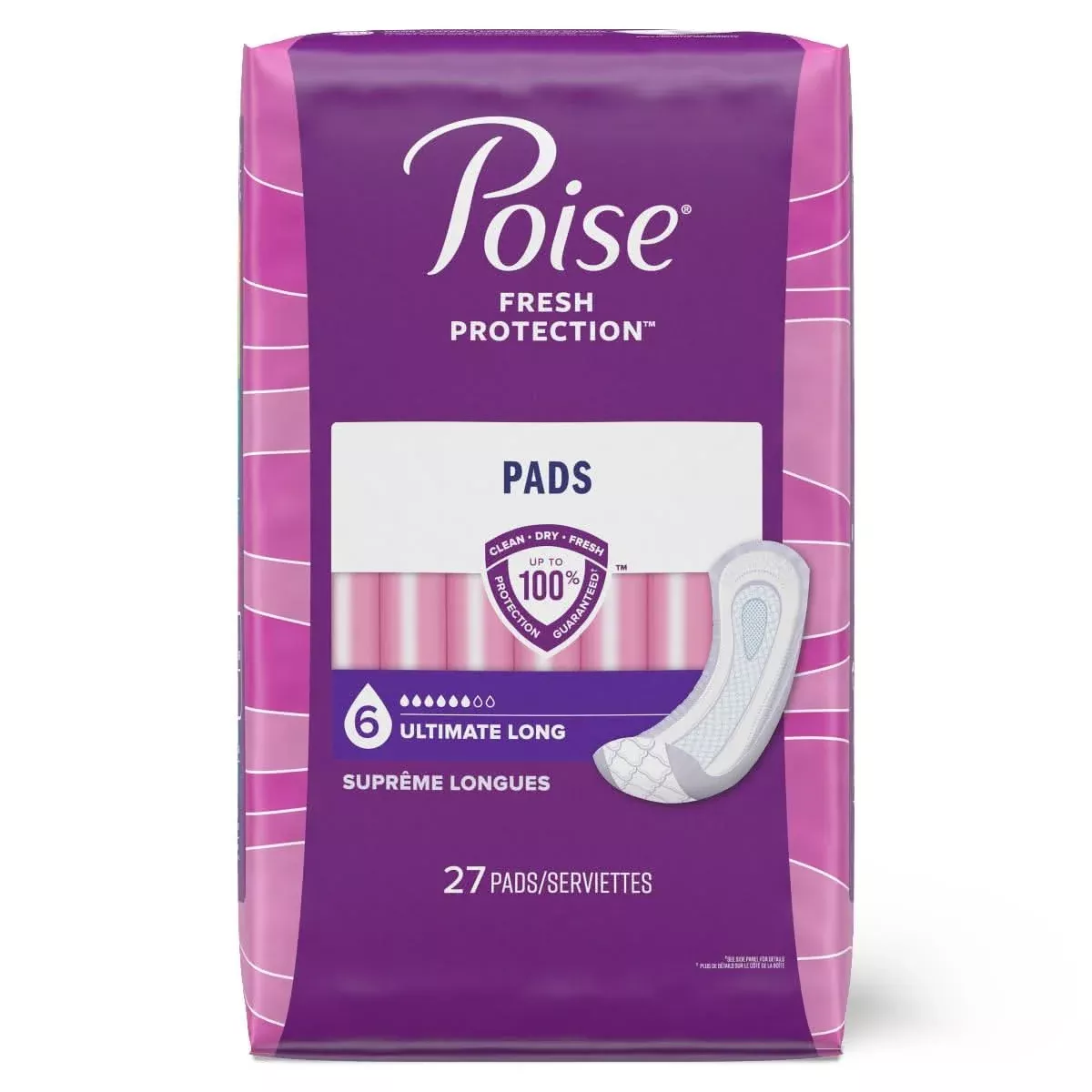 Medline Poise Ultimate Coverage Protection Pads