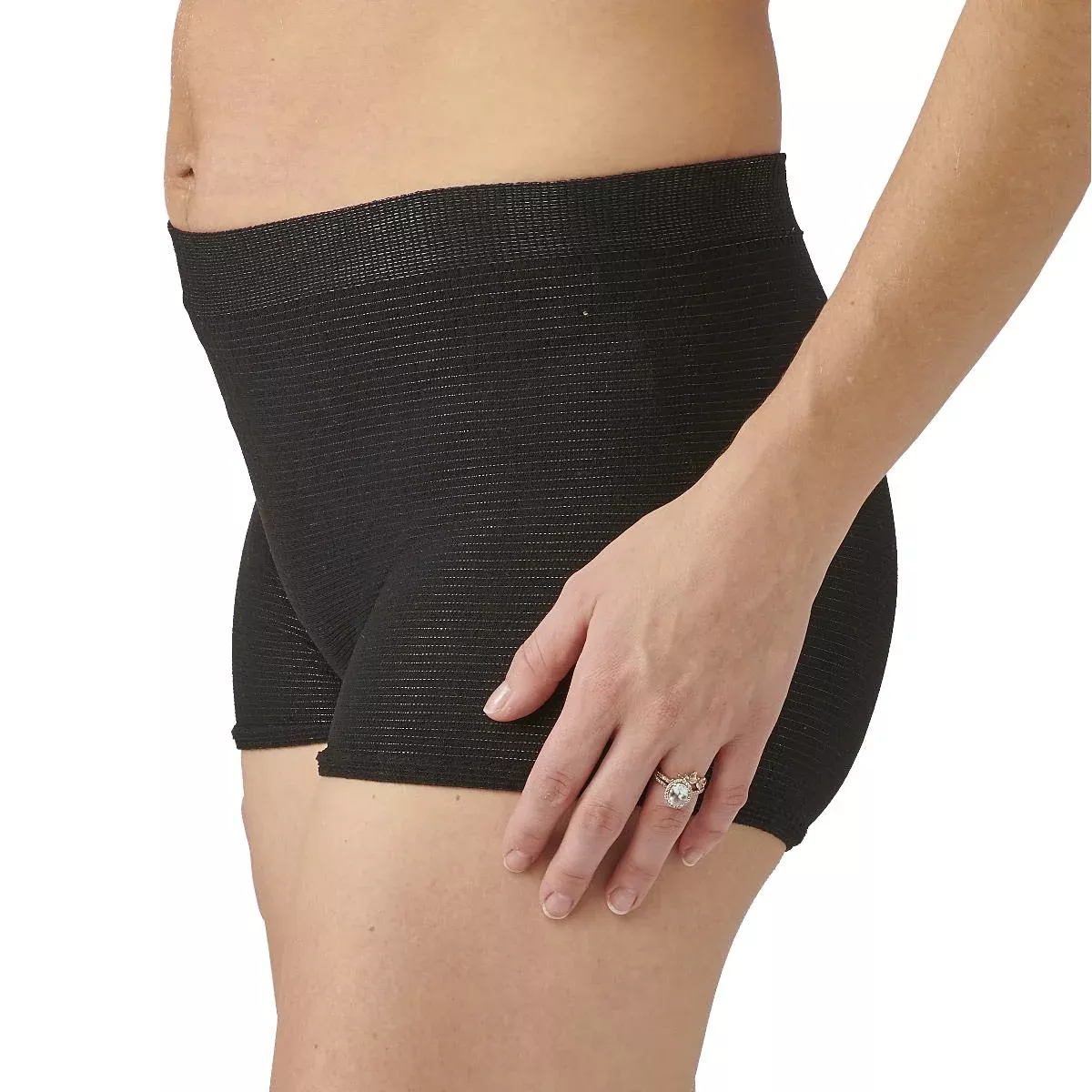 Medline Premium Knit Black Maternity Pants