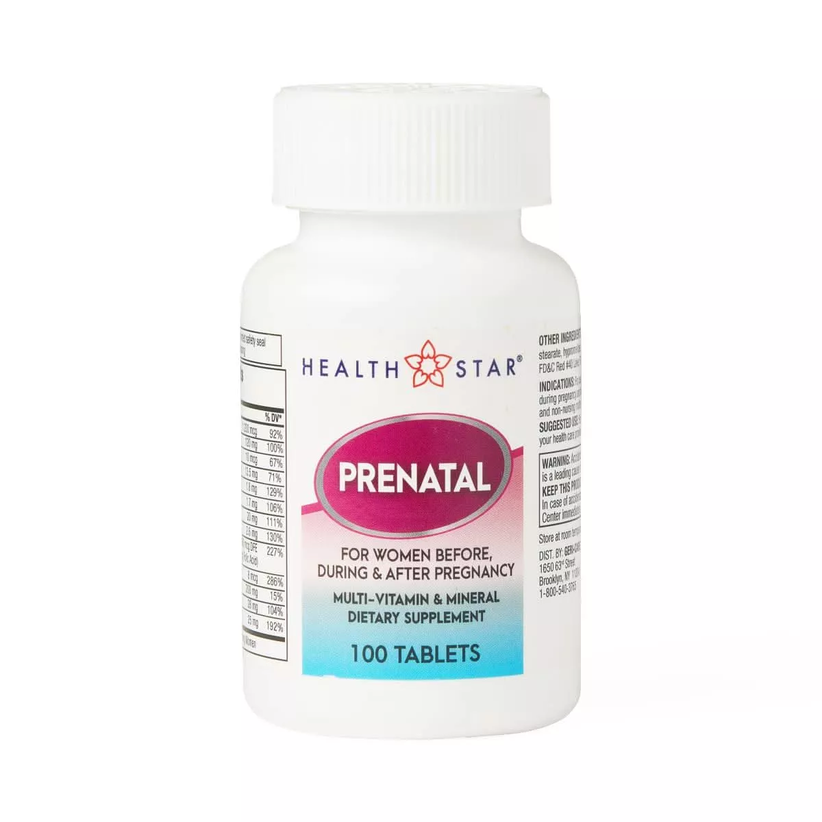 Medline Prenatal Multivitamin Tablets