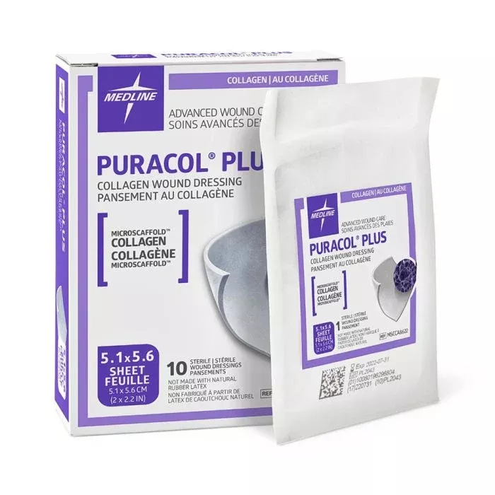Medline Puracol Plus Collagen Wound Dressing