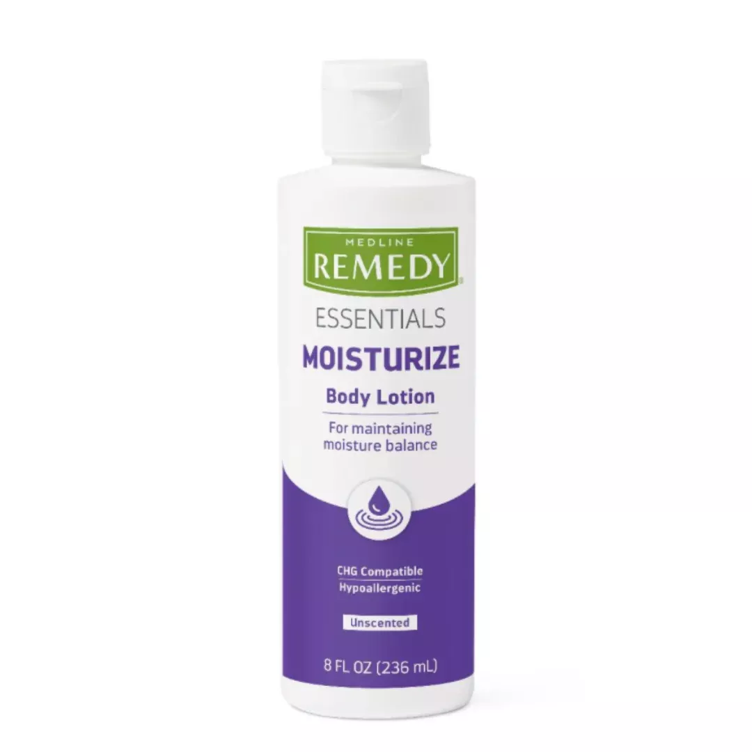 Medline Remedy Essentials Moisturizing Hypoallergenic Body Lotion