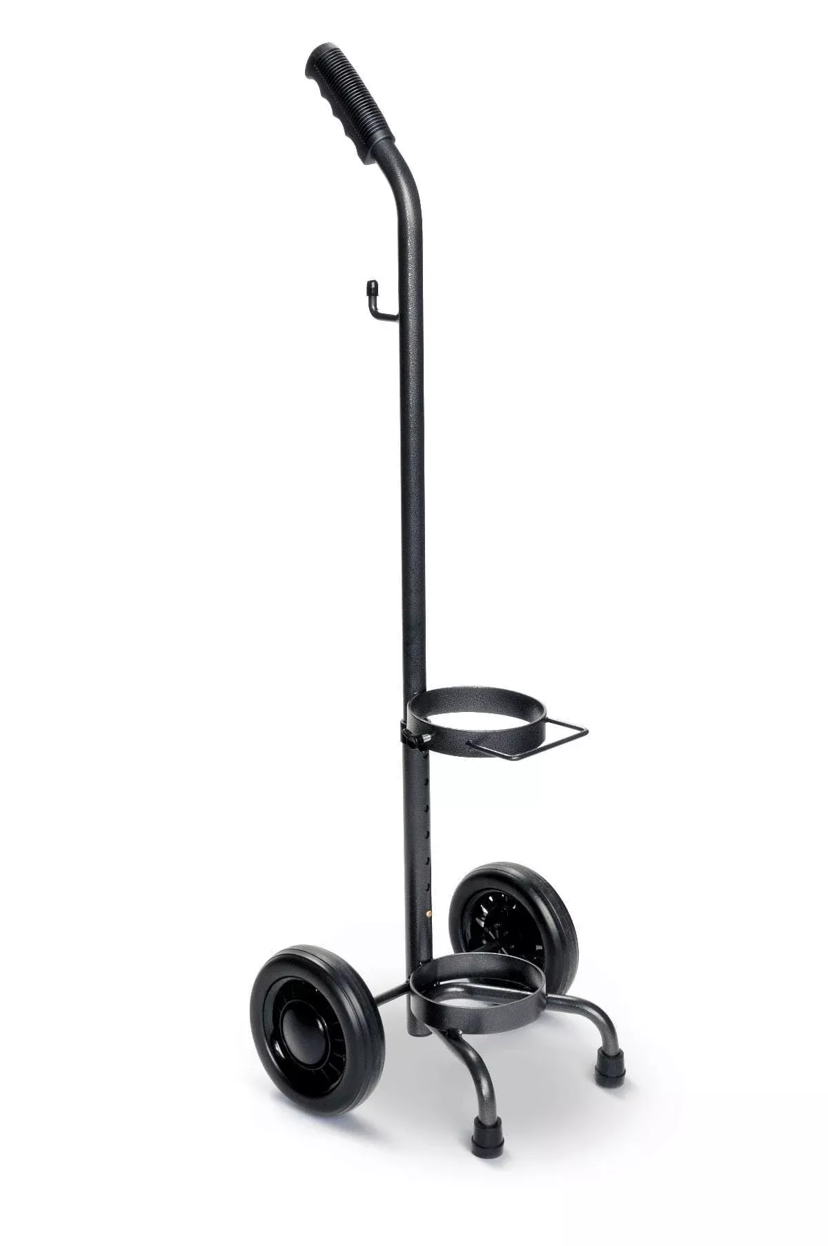 Medline Rolling Oxygen Tank Cart for D & E Cylinders - Case of 6