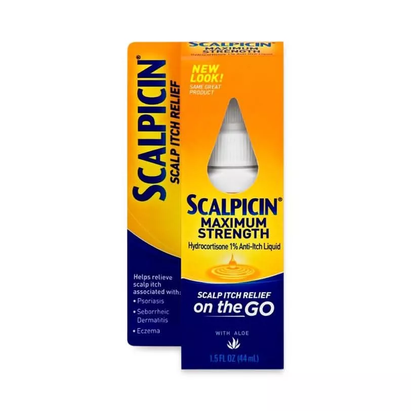 Medline Scalpicin Maximum Strength Scalp Itch Treatment