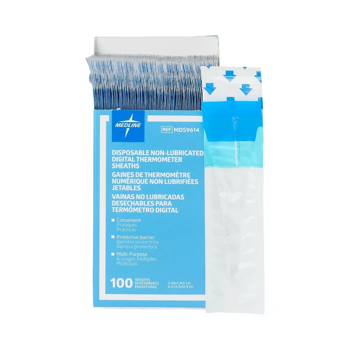 Medline Sheaths for Digital Oral Thermometers