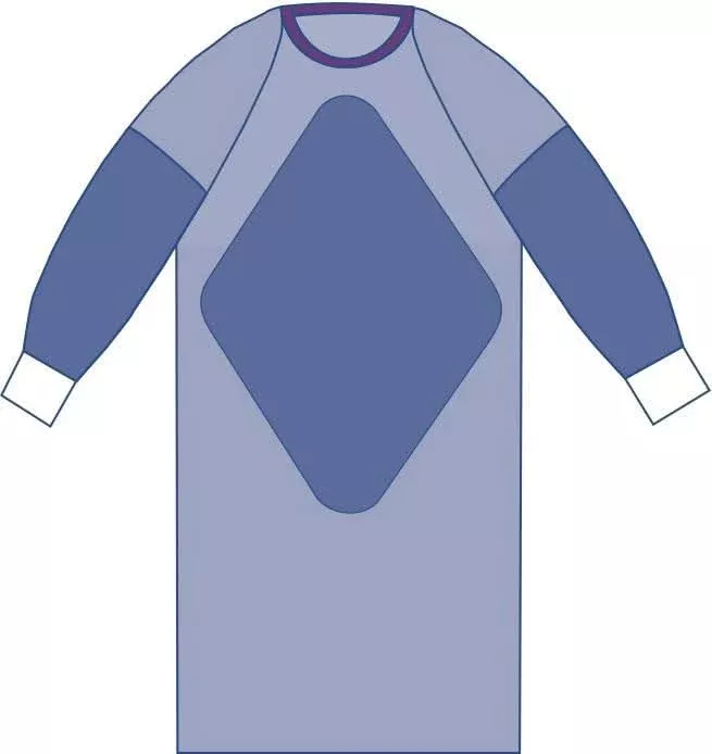 Medline Sirus Nonsterile Fabric-Reinforced Gowns