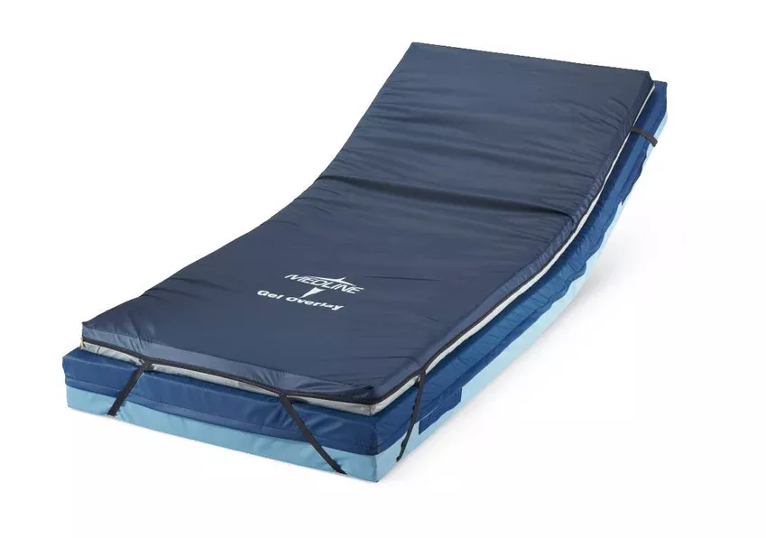 Medline Standard Gel Foam Mattress Overlay