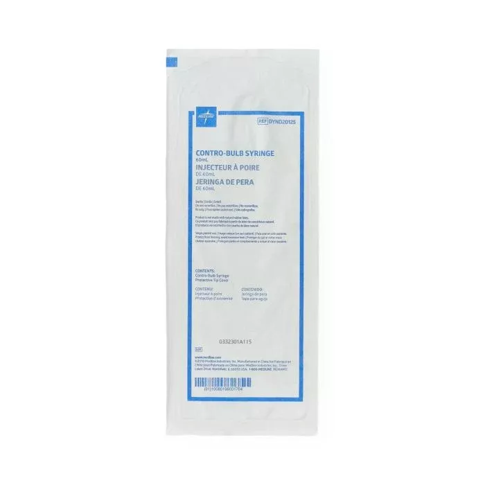 Medline Sterile Bulb Irrigation Syringe