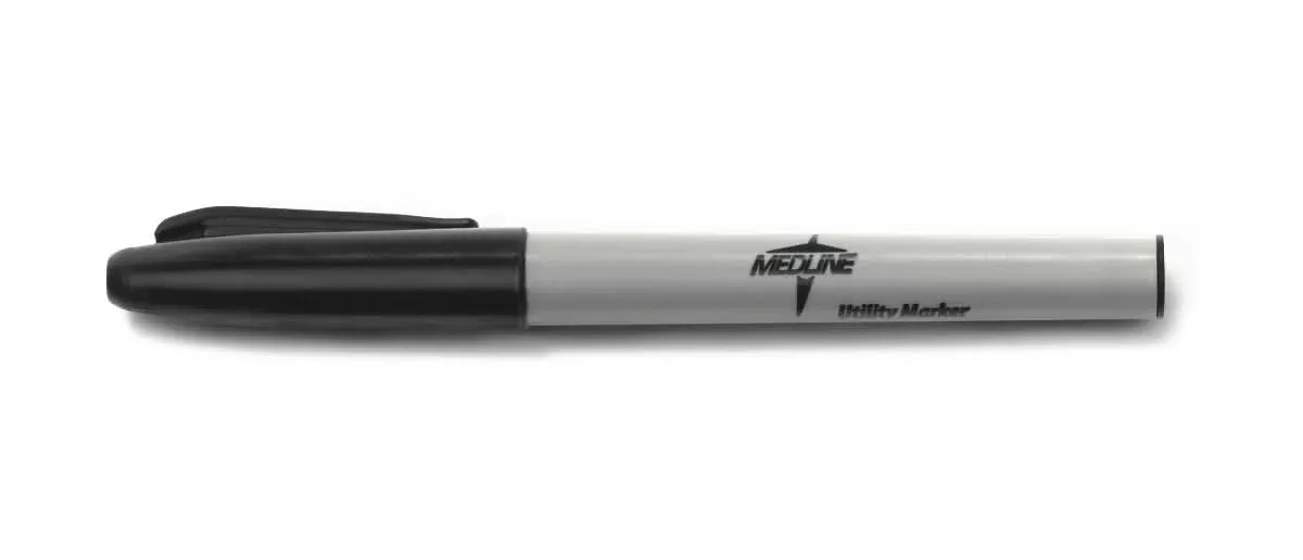 Medline Sterile Regular Tip Surgical Utility Markers with Ruler